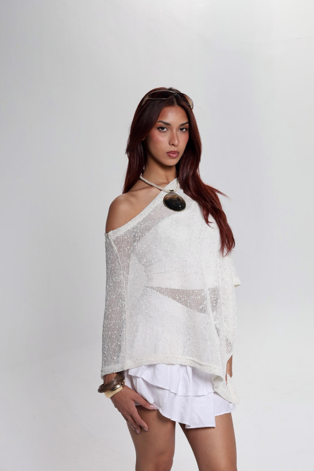 White Poncho