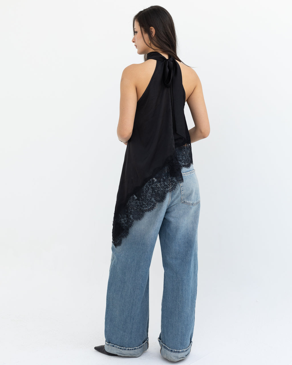 Noir Lace Top