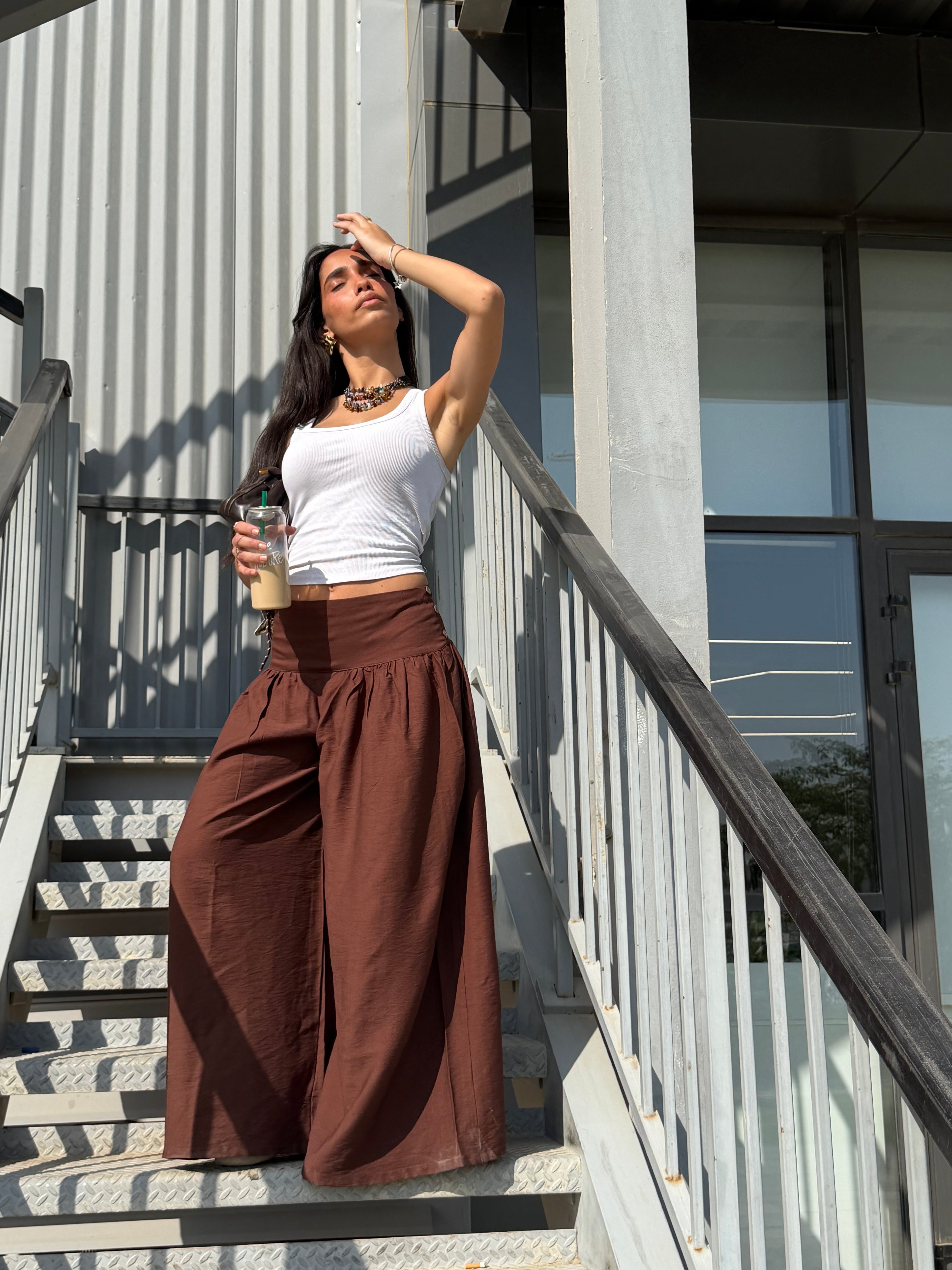 Cocoa Flowy Pants